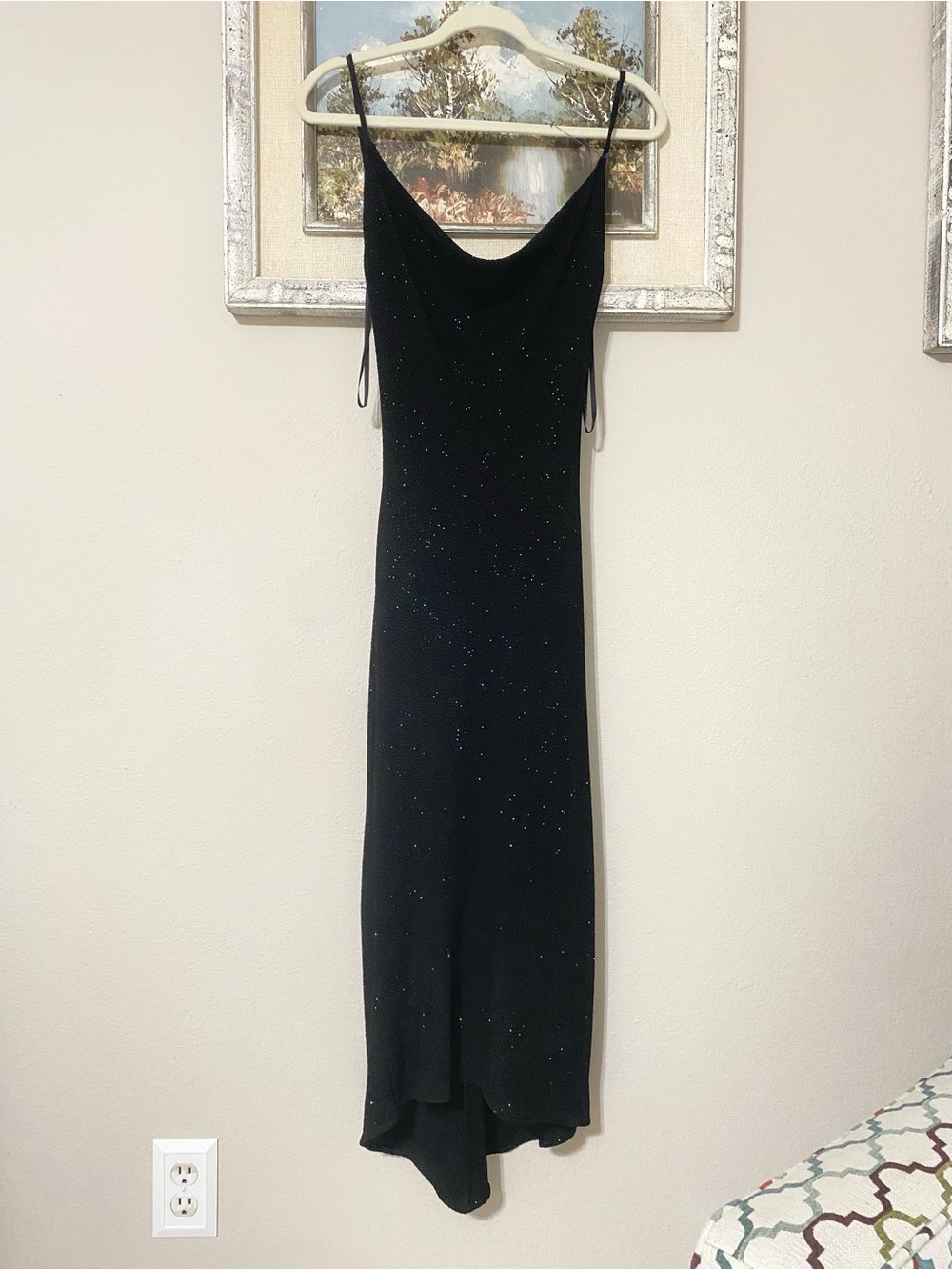 Alexia Admor black evening midi dress